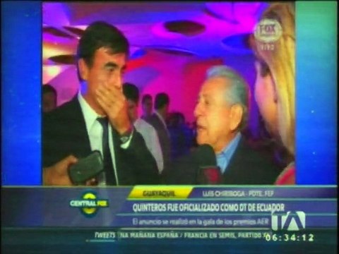 Gustavo Quinteros, el nuevo director técnico de Ecuador