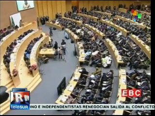 Inicia en Etiopía la XXIV Cumbre de la Unión Africana