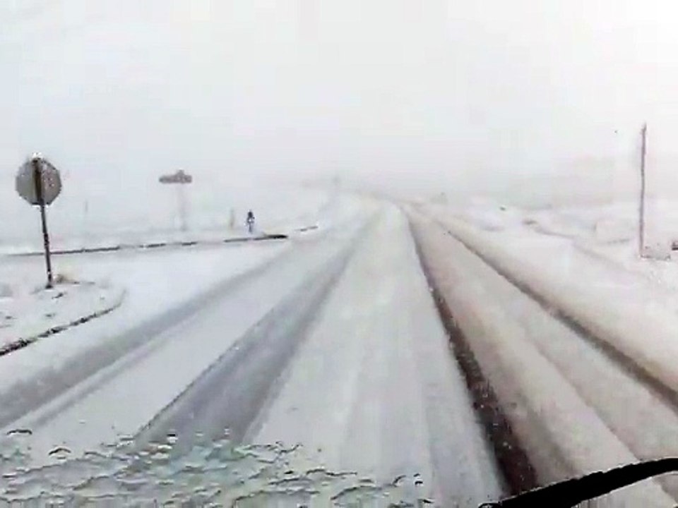 Neige dans l'Oise