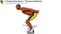 Workout Manager - Triceps kickbacks (Triceps Exercises)