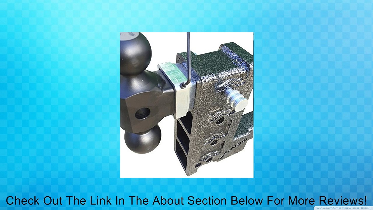 LOT 5 GenY 033 2" Anti-rattle,NO-Wobble Hitch Slop Reducer,Bike/Cargo Carrier Tightener Trailer Hitch Tightner Review