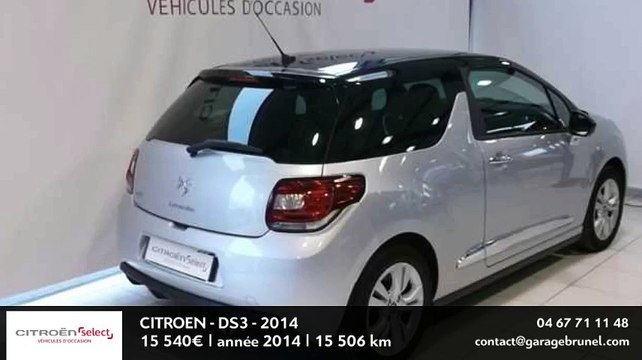 Annonce Occasion CITROëN DS3 VTi 82 PureTech So Chic 2014