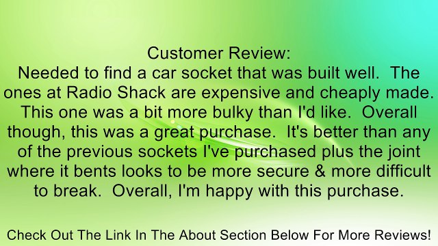 Doinshop (TM) New Fashion 2 USB Charger Supply + Double Sockets Car Cigarette Lighter Extender Splitter Review