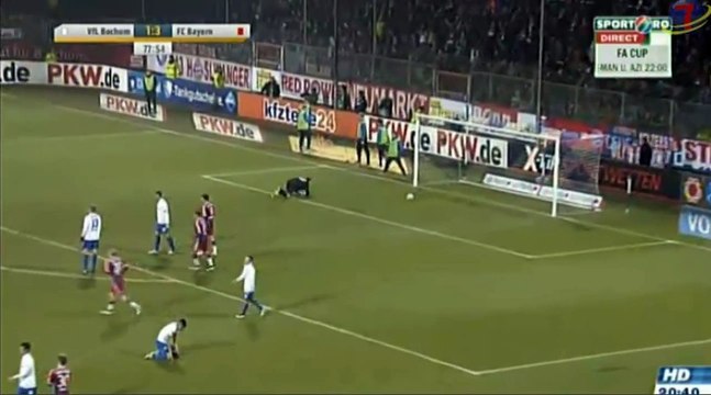 Goal Arjen Robben !!! Vfl Bochum - Bayern Munchen 1-4 !!!