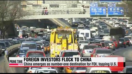 China no.1 destination for FDI in 2014, topping U.S.