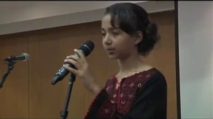 Bibi Naz Balochi little girl singing an English song