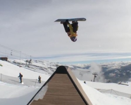 2015 BURTON EUROPEAN OPEN COURSE - Preview with Werni Stock - SNOWBOARD