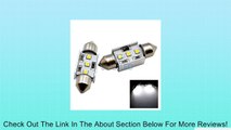 Error Free Canbus 36mm 3w Samsung LED Festoon License Plate Map Dome Interior Light Bulbs Review