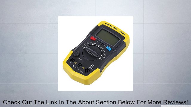 New Capacitor Capacitance Digital Meter Test Tester 200pF~20mF 3-Digital AC HVAC Circuit with Battery + Probes Review