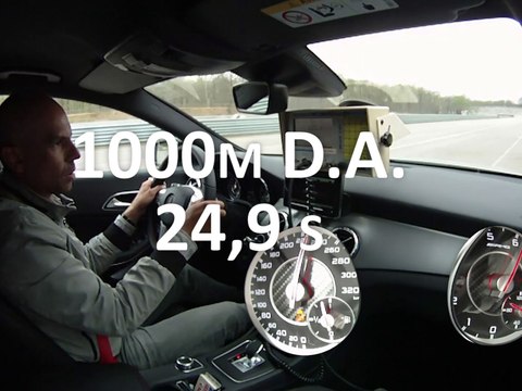 0 à 100 km/h en Mercedes Classe A 45 AMG