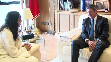 Bouaida s'entretient avec le Représentant Spécial de l'UE pour les droits de l'Homme