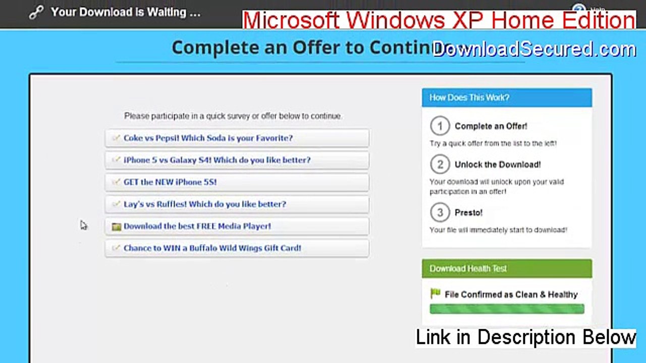 Microsoft Windows XP Home Edition Serial (Download Now)