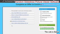 Random Slideshow Picture Viewer Software Free Download - Instant Download