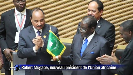 Robert Mugabe, nouveau président de l'Union africaine