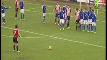 Brentford FC's Sam Saunders- The greatest free-kick routine ever!