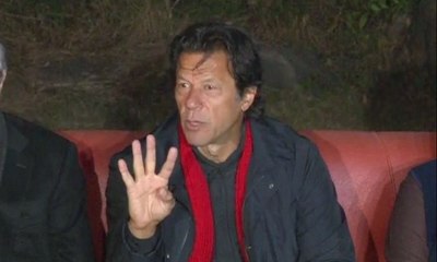 Imran Khan warns PTI lawmakers against taking money in Senate election