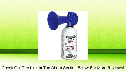 AIR HORN LARGE 8 OZ Review