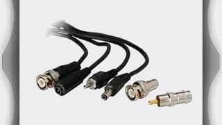 CCTV Camera Connection Cable BNC to RCA   Power M/F 50 ft.