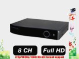 NMS Series : HD-SDI 8 Channel FULL HD Realtime Recording DVR System (With 1TB Hard Drive Installed)