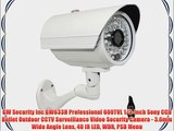 GW Security Inc GW633H Professional 600TVL 1/3-Inch Sony CCD Bullet Outdoor CCTV Surveillance