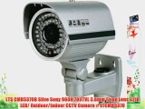 LTS CMR5370B Slive Sony 960H 700TVL 3.6mm Fixed Lens 42IR LED/ Outdoor/Indoor CCTV Camera #