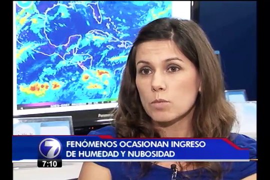 Sistema de baja presión traerá lluvias este fin de semana