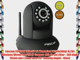 Foscam FI9831W (Black) 1.3 Megapixel (1280x960p) H.264 Wireless/Wired Pan/Tilt IP Camera with