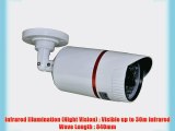 Wide Angle lens 3.6mm CMOS 1000TVL CCTV Camera 48 LED Infrared Color Waterproof With IR-CUT