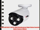 Lorex LBC7032F 700TVL 960H Weatherproof Night Vision Security Bullet Camera (White)
