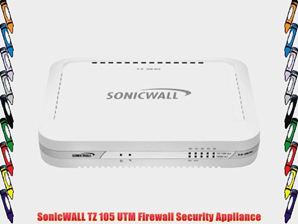 SonicWALL TZ 105 UTM Firewall Security Appliance