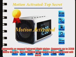 Download Video: Online-Enterprises Motion activated TOP Secret Spy camera with invisible IR lights automatic