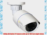 Q-See QTN8017B 1080p HD Weatherproof IP Bullet Camera with 100-Feet Night Vision (White)