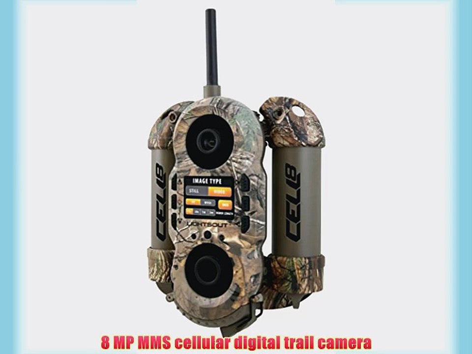 Wild Game Innovations Crush 8 Cell Lights Out Hunting Trail Camera