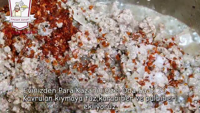 El Açması Kıymalı Börek Tarifi