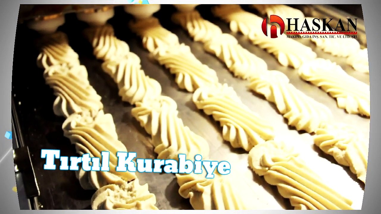 Haskan Makina - Tırtıl Çubuk Kurabiye Makinası
