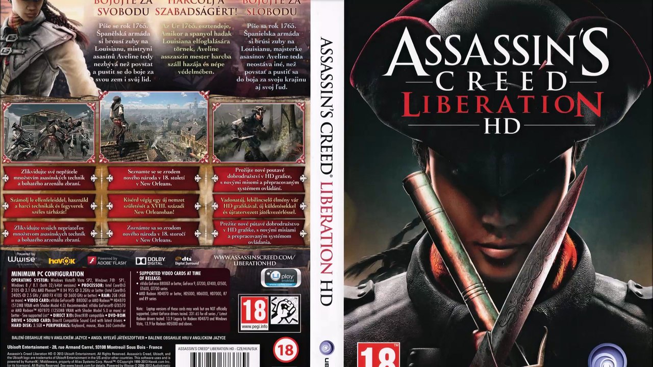 Download Assassin's Creed: Liberation HD - Digital Edition [v1.0 + 4 DLCs] RePack