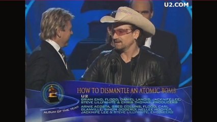U2 GRAMMYS 2006 ALBUM OF THE YEAR