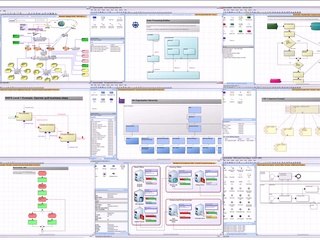 How to draw a process flow diagram