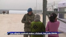 Les réfugiés de Kobané espèrent rentrer bientôt chez eux