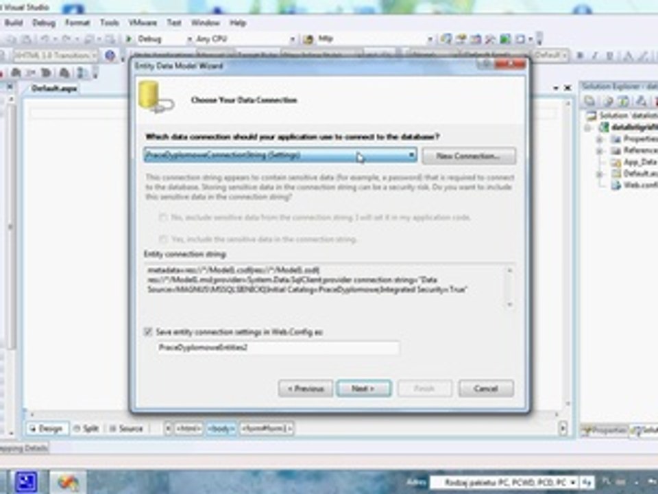 INSERT, UPDATE, DELETE GridView w ASP.NET Entity Framework