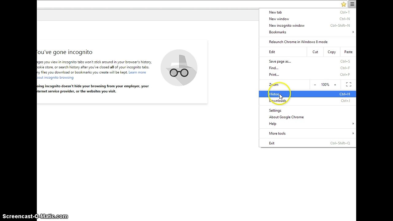 Clear Browsing History Data In Chrome | Delete Browsing History |Remove Browsing History Data