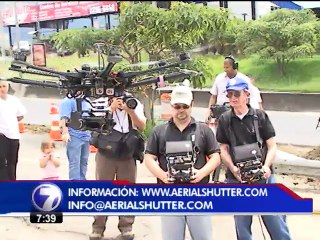 Con tecnología de punta Telenoticias le muestra la magnitud del hundimiento en Circunvalación