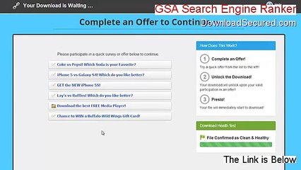 GSA Search Engine Ranker Key Gen (Download Here 2015)