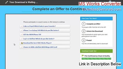 Download MS Works Converter Legally & Safely (2015) 🔄