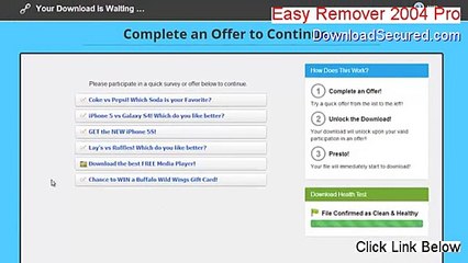 Easy Remover 2004 Pro Crack [Instant Download]
