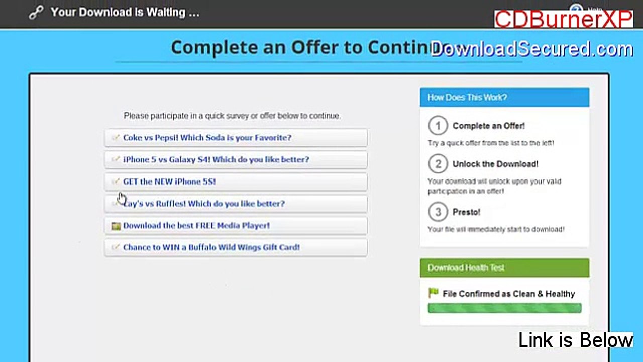 CDBurnerXP Serial (Free of Risk Download)