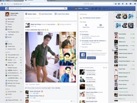 How can i Change Facebook Theme? Video Tutorial Urdu & Hindi dailymotion