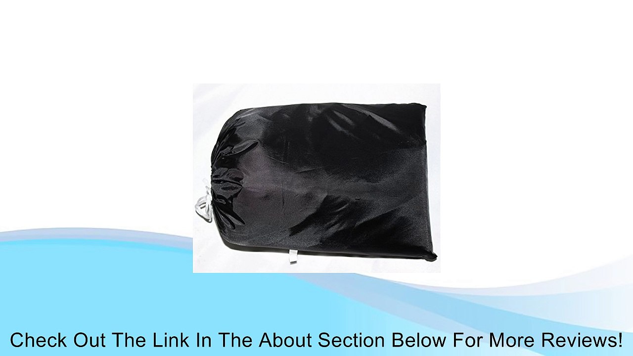 LotFancy� 105 inch Motorcycle Bike Polyester Cover Outdoor Indoor Protection,Waterproof Rain UV Dust Prevention Dustproof,Fits up to 105" length Large cruiser, Tourer, Chopper. Review