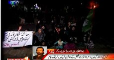 Shara e Faisal Blocked after MWM protest - At least 57 killed in blast at Shikarpur imambargah 31-01-2015