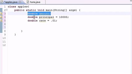 Java Programming Tutorial - 23 - Compound Interest Program